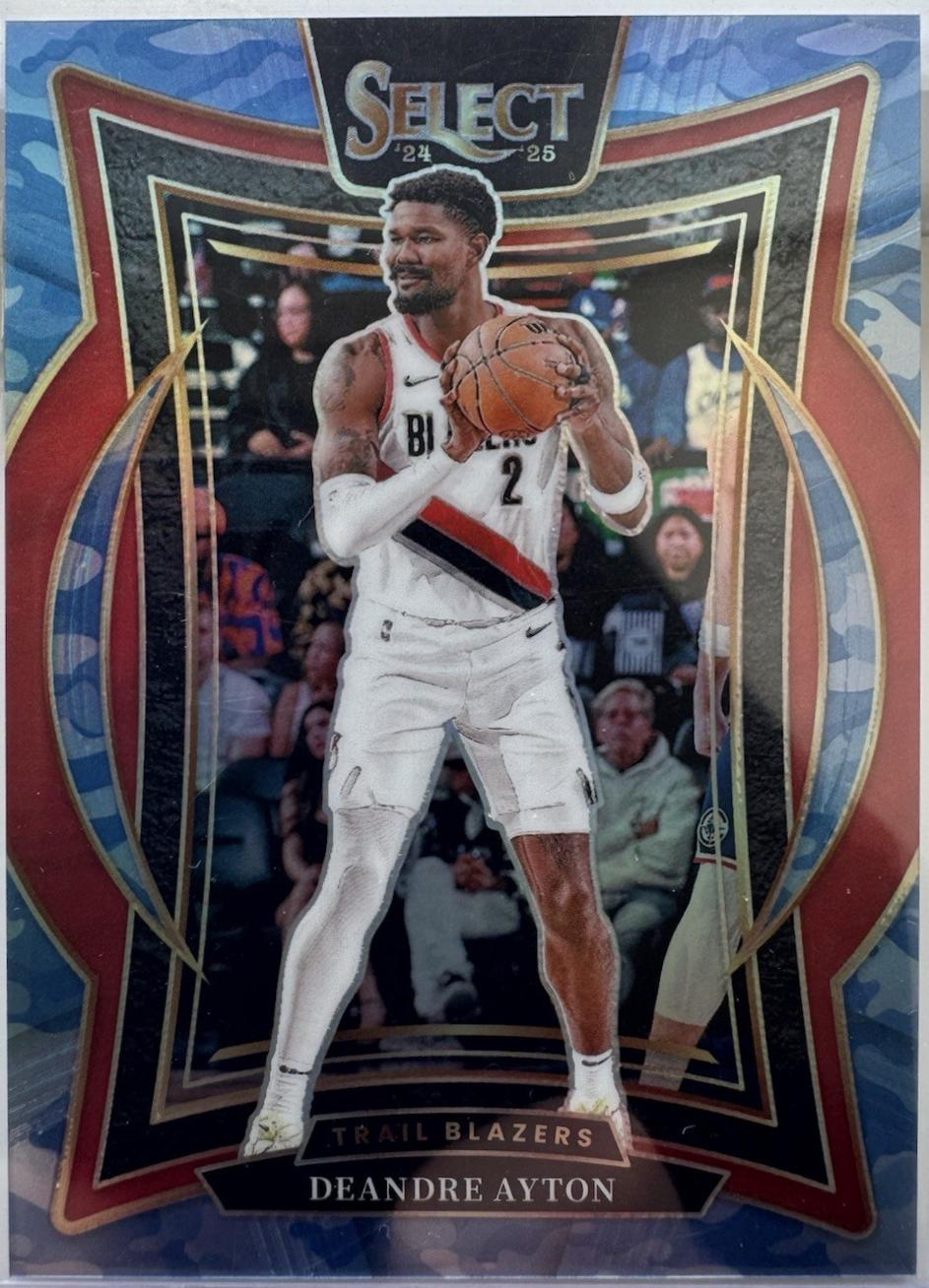 Deandre Ayton [Blue Camo Prizm] #53 Prices | 2024 Panini Select ...