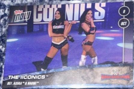 The IIConics #56 Wrestling Cards 2018 Topps Now WWE