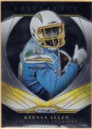 Keenan Allen #4 Football Cards 2020 Panini Prizm Brilliance
