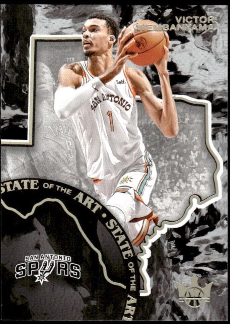 Victor Wembanyama #7 Basketball Cards 2024 Panini Court Kings State of the Art