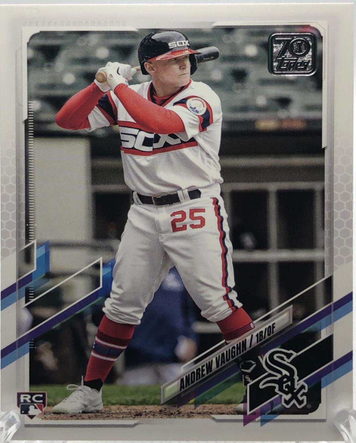 Andrew Vaughn #US312 Baseball Cards 2021 Topps Update