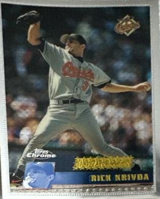 Rick Krivda #142 Baseball Cards 1996 Topps Chrome