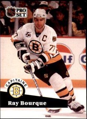 Ray Bourque #567 1991-92 Pro Set Hockey