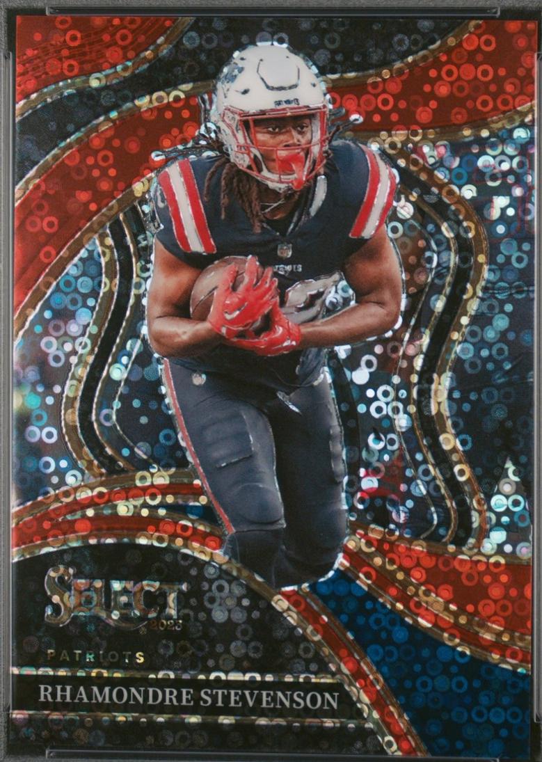 Rhamondre Stevenson #223 2023 Panini Select Football