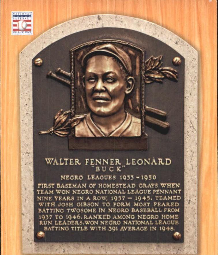 Buck Leonard #53 2012 Panini Cooperstown Baseball Bronze History