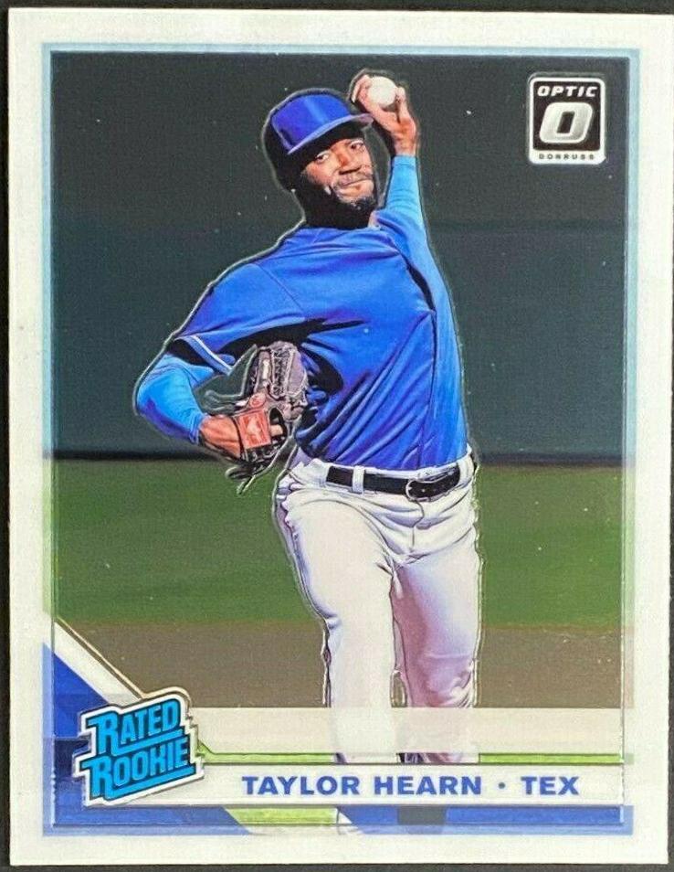 Taylor Hearn #54 2019 Panini Donruss Optic Baseball