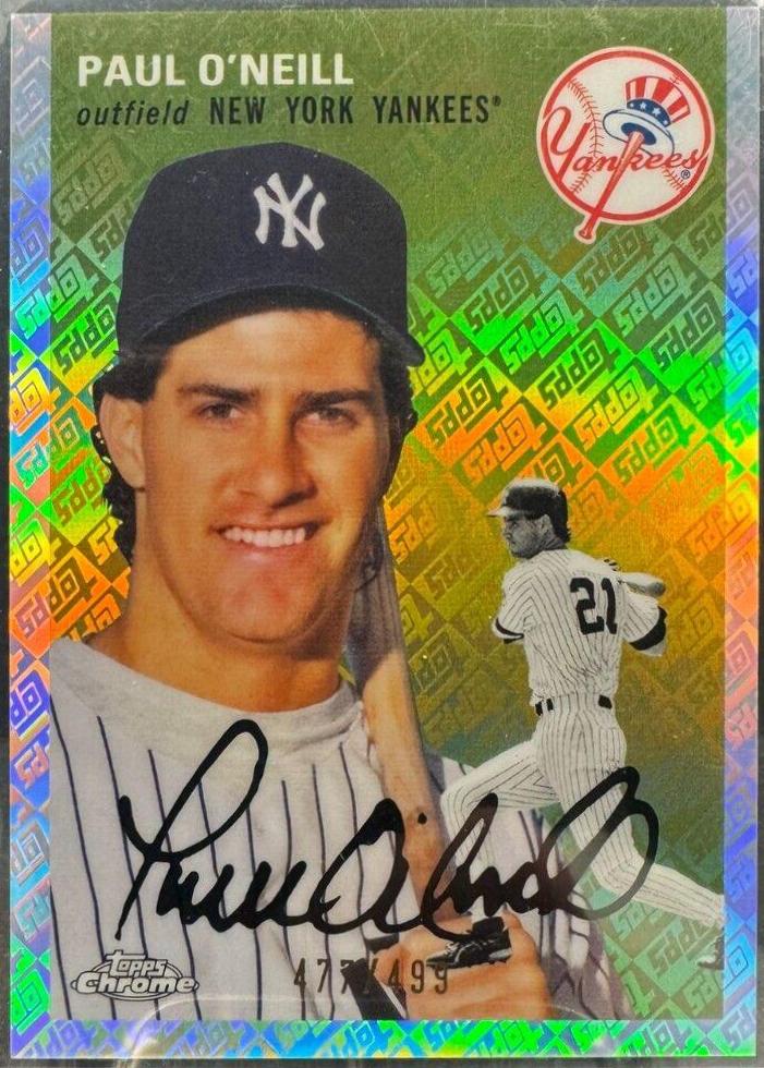 Paul O'Neill [Topps Refractor] #93