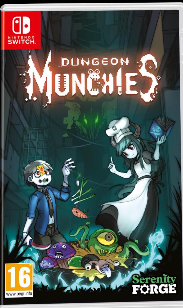 Carátula de Dungeon Munchies para Switch (edición PAL España)