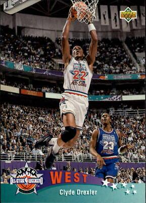 Clyde Drexler #438 Basketball Cards 1992 Upper Deck