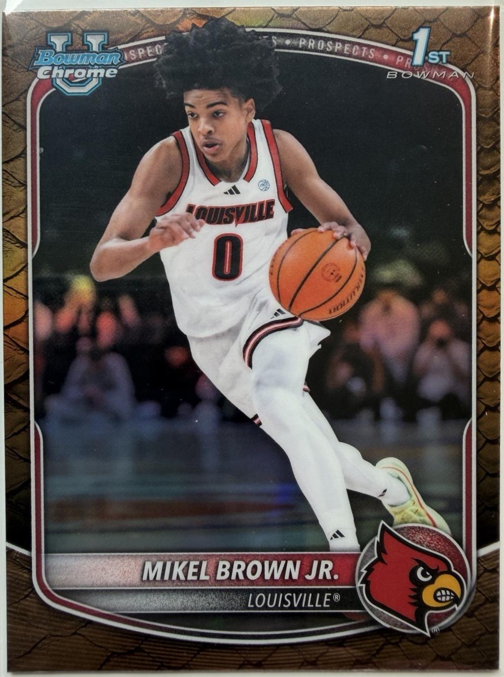Mikel Brown Jr. [Reptilian Refractor] #BCP-12