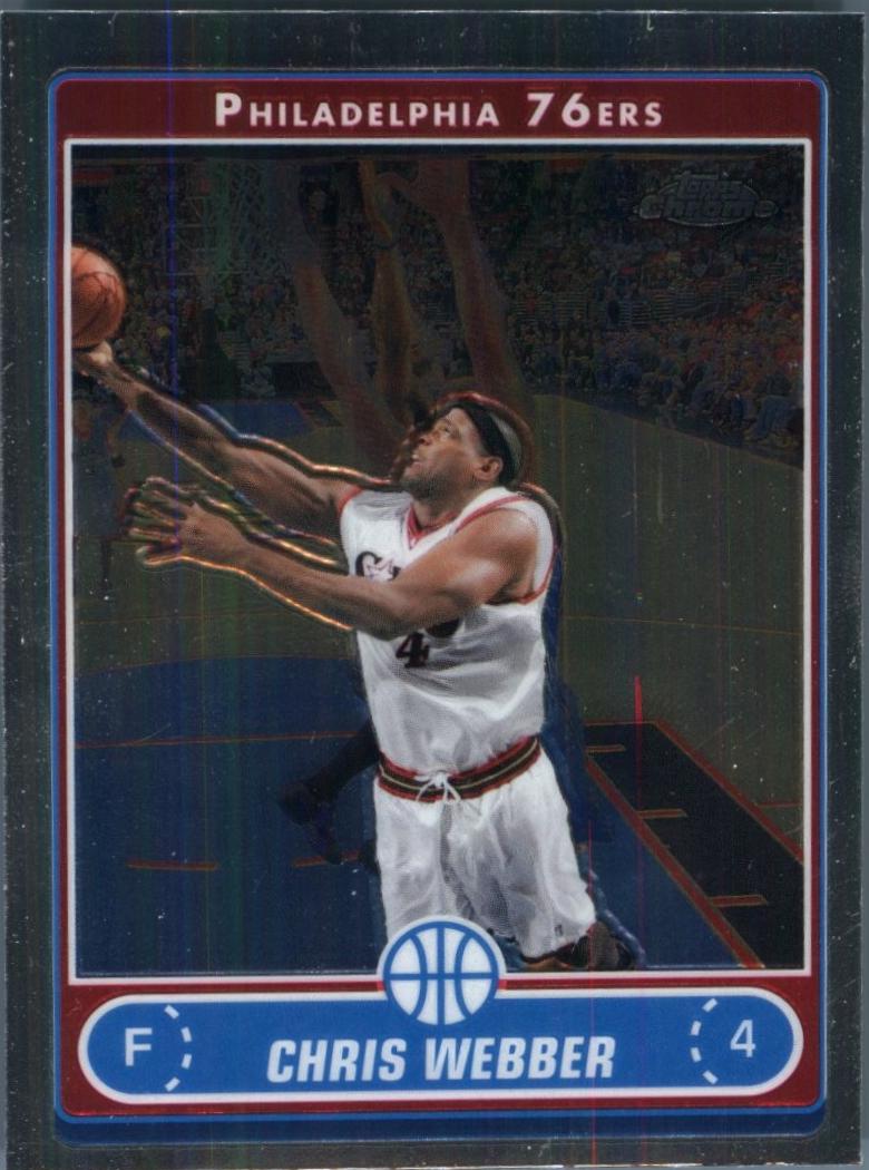 Chris Webber #92 2006-07 Topps Chrome Basketball