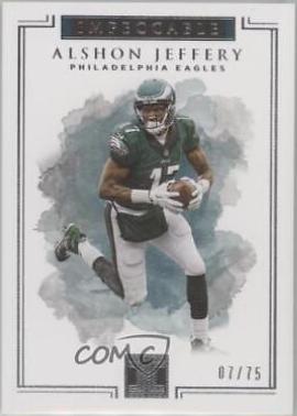 Alshon Jeffery #11 Football Cards 2017 Panini Impeccable
