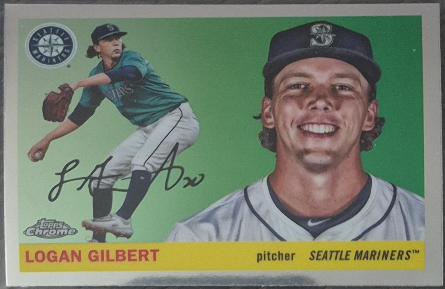 Logan Gilbert #129 2025 Topps Chrome Platinum Baseball
