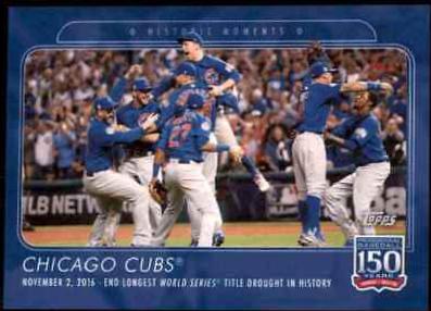 Chicago Cubs #32 Baseball Cards 2019 Topps 150 Years of Baseball