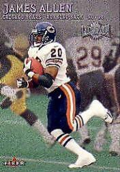 James Allen #19 Football Cards 2000 Metal
