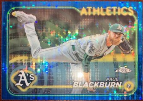 Paul Blackburn [Sonar Blue Refractor] #43