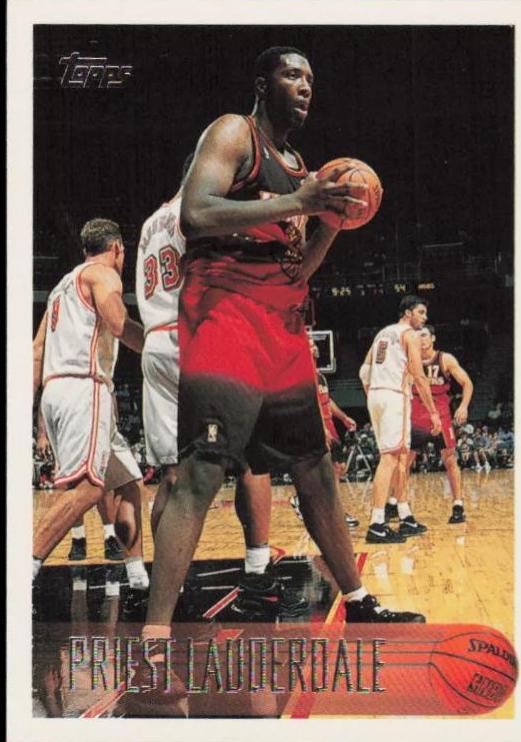 Priest Lauderdale #205 Basketball Cards 1996 Topps