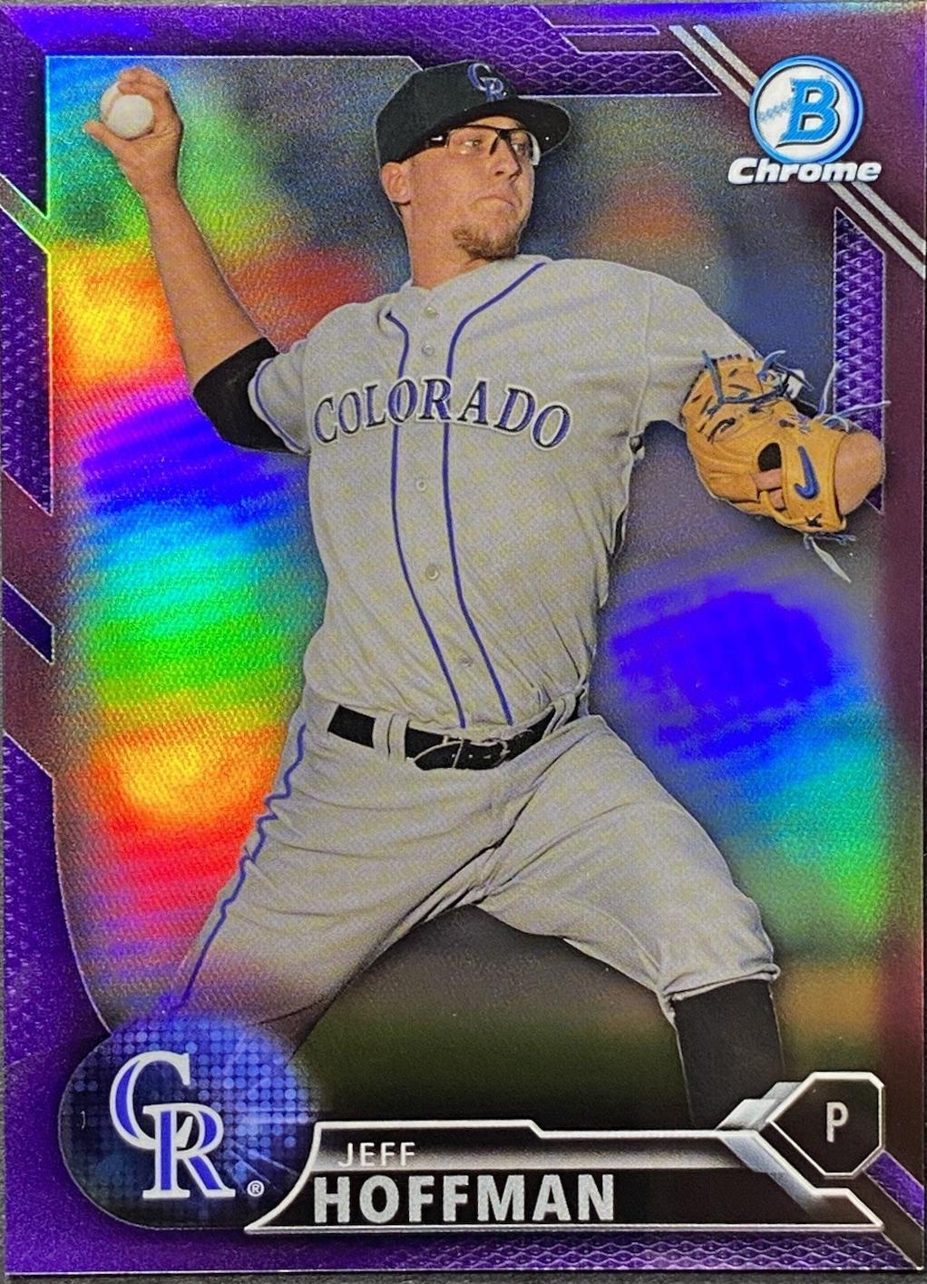 Jeff Hoffman [Purple Refractor] #BCP-121