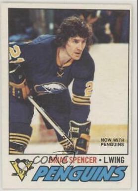 Brian Spencer #9 Hockey Cards 1977 O-Pee-Chee