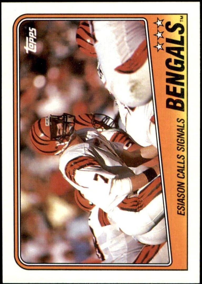 Cincinnati Bengals #339 Football Cards 1988 Topps
