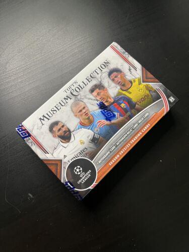 Hobby Box Soccer Cards 2022 Topps Museum Collection UEFA Champions League
