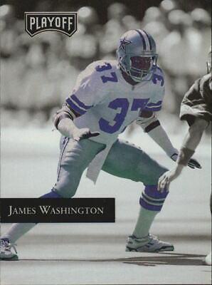 James Washington #48 Football Cards 1992 Playoff