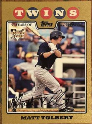 Matt Tolbert #561 Baseball Cards 2008 Topps
