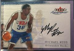 Michael Redd Basketball Cards 2000 Fleer Tradition Autographics Prices