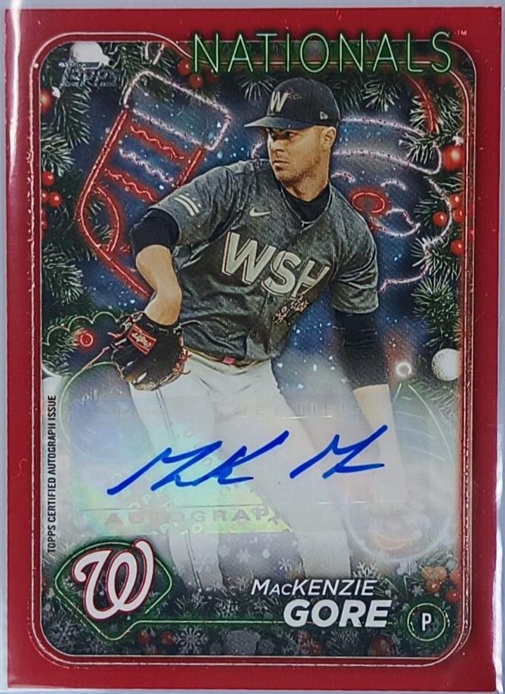 MacKenzie Gore [Red Glitter] #HAC-MG