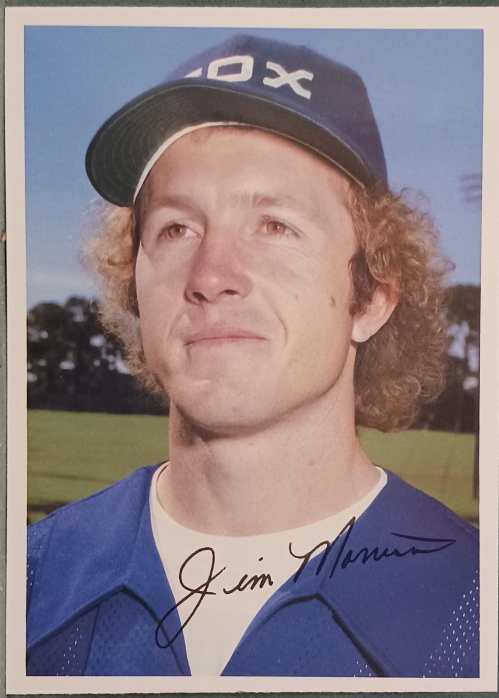 Jim Morrison #NNO Baseball Cards 1981 Topps 5x7