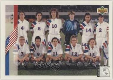 U.S. Women's Team #275 Soccer Cards 1994 Upper Deck World Cup Soccer