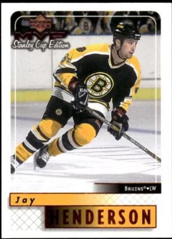 Jay Henderson #18 Hockey Cards 1999 Upper Deck MVP Stanley Cup Edition