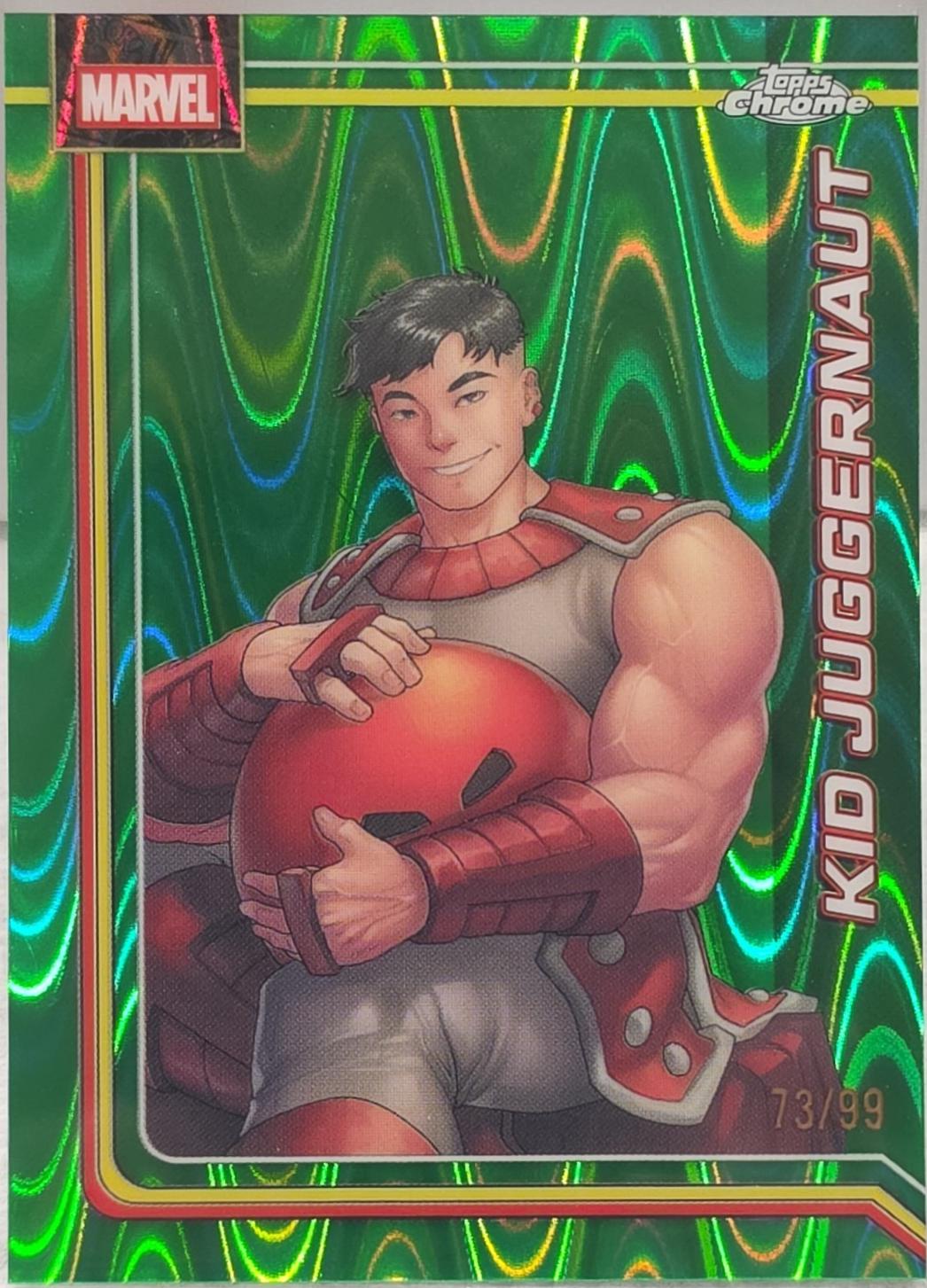 Kid Juggernaut Green RayWave Refractor