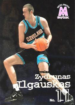 Zydrunas Ilgauskas #31 Basketball Cards 1998 Skybox Molten Metal