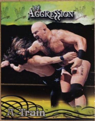 A Train #76 Wrestling Cards 2003 Fleer WWE Aggression