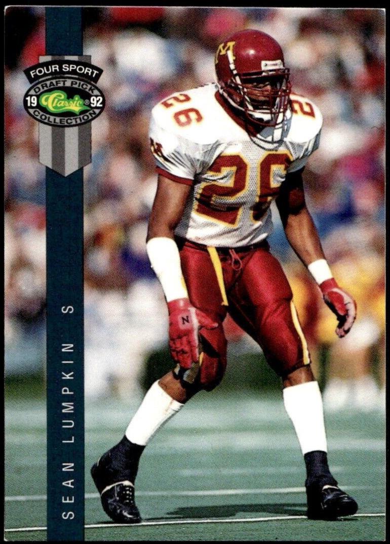 Sean Lumpkin #99 Football Cards 1992 Classic 4 Sport