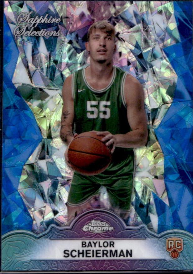 Baylor Scheierman #SS-18 2024 Topps Chrome Sapphire Selections Basketball