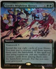 Earth's Mightiest Heroes [Extended Art Foil] #413