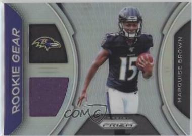 Marquise Brown #RG-MB Football Cards 2019 Panini Prizm Rookie Gear