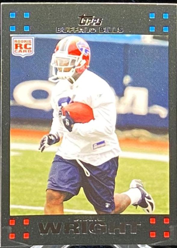 Dwayne Wright #309 Football Cards 2007 Topps