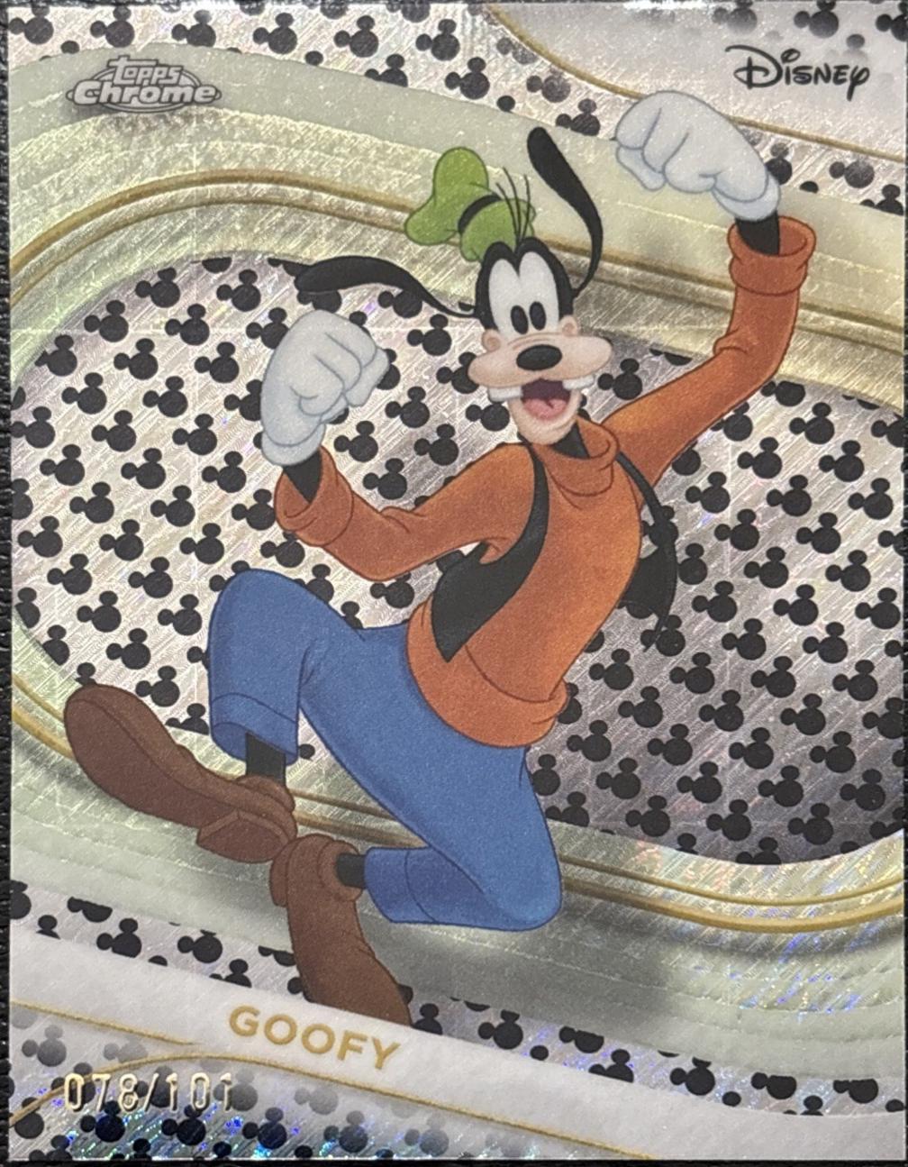 Goofy [Black White Logo Refractor] #32