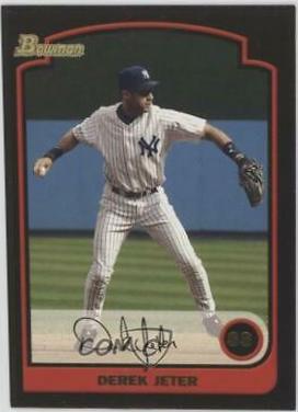 Derek Jeter #2 Baseball Cards 2003 Bowman