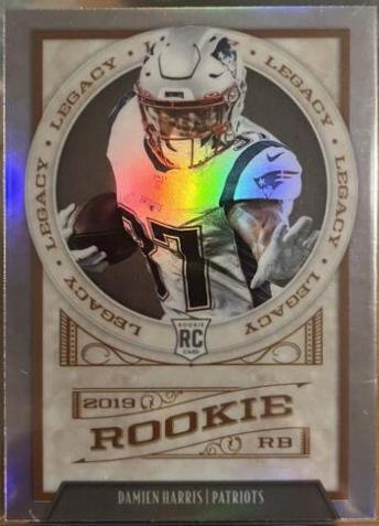 Damien Harris #204 Football Cards 2019 Panini Chronicles Legacy