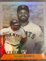Heliot Ramos #FF-17 Baseball Cards 2022 Topps Fresh Faces
