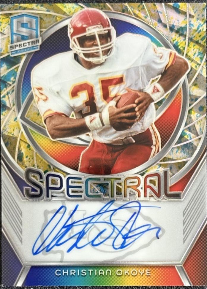 Christian Okoye [Neon Splatter] #SS-COE