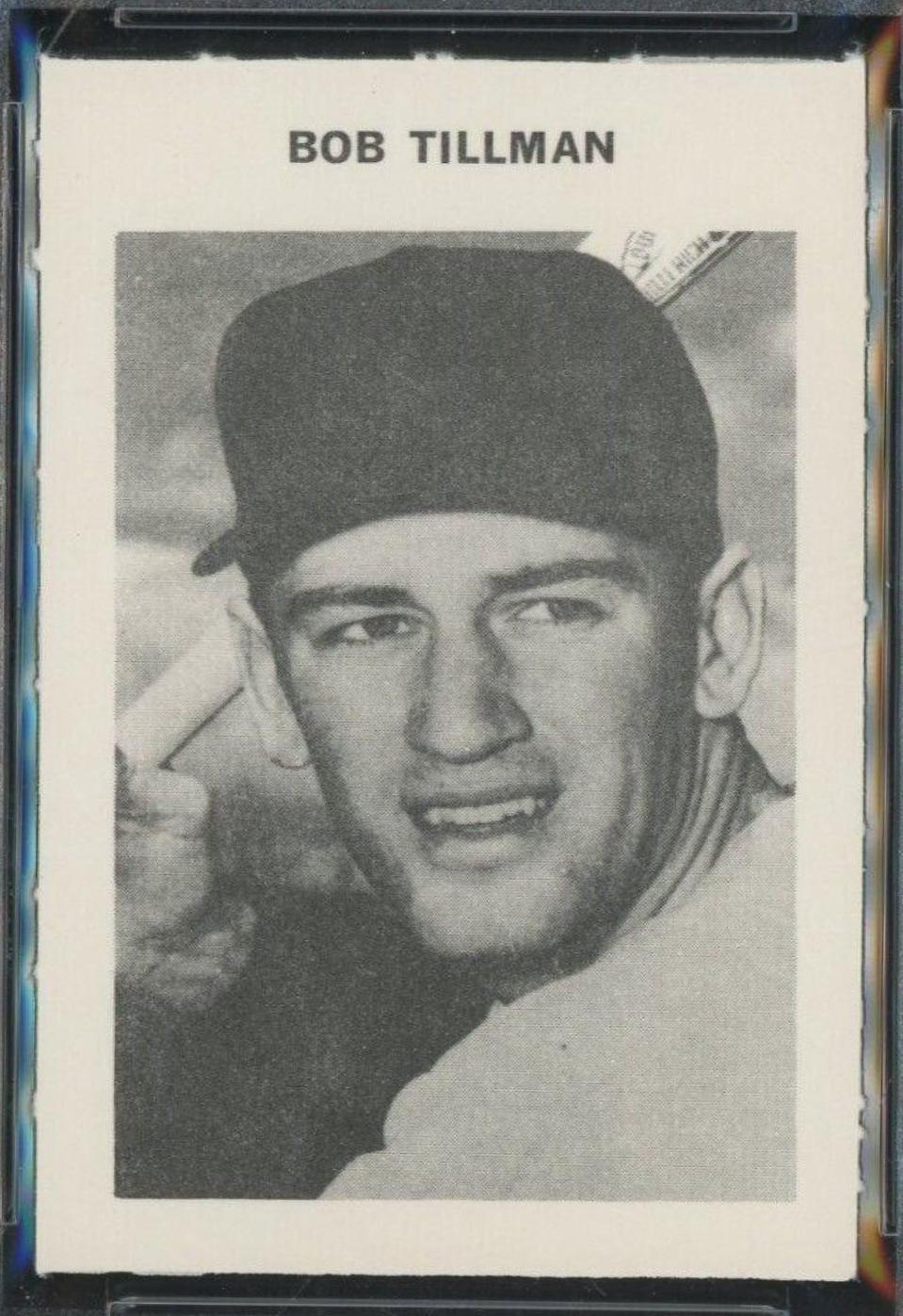 Bob Tillman Baseball Cards 1969 Milton Bradley