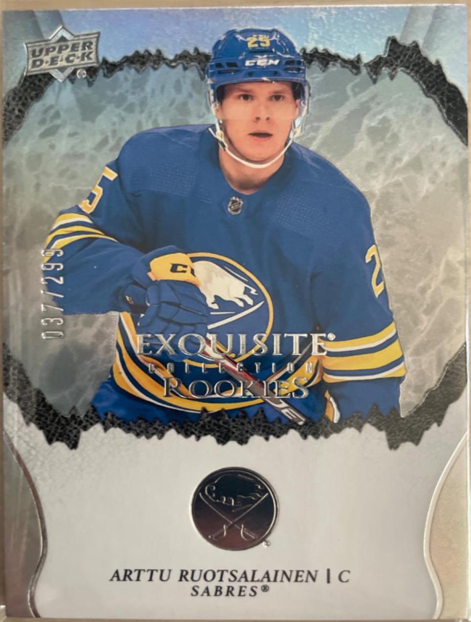 Arttu Ruotsalainen #R-17 Hockey Cards 2021 Upper Deck Ice Exquisite Collection Rookies