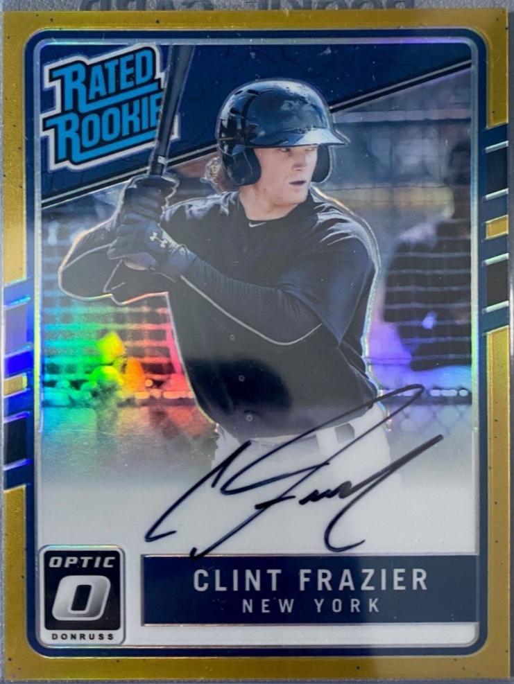 Clint Frazier [Gold] #RRS-CL Prices | 2017 Panini Donruss Optic Rated ...