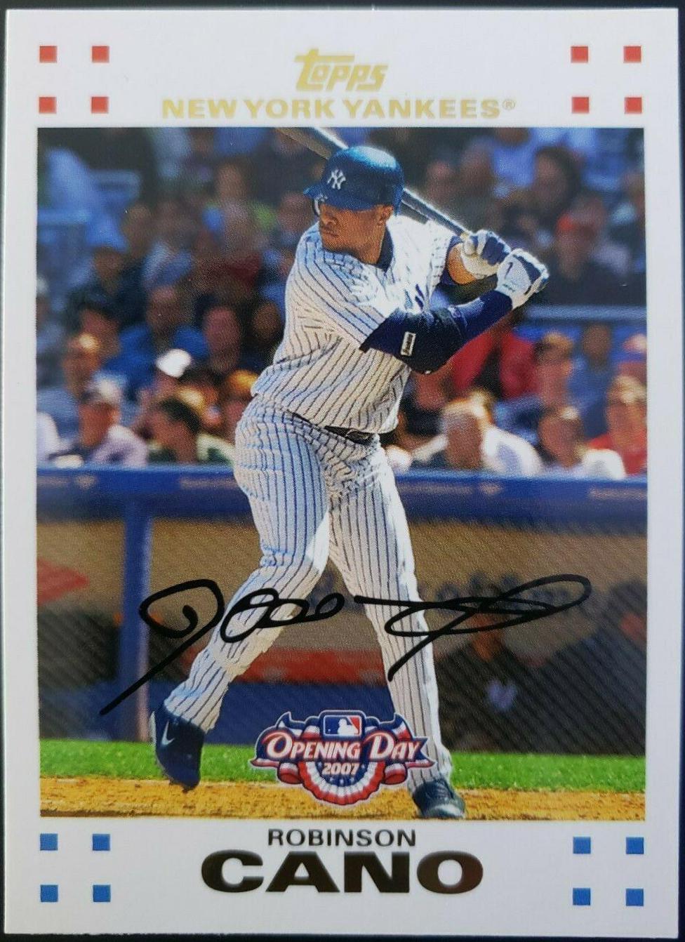 Robinson Cano #9 Baseball Cards 2007 Topps Opening Day