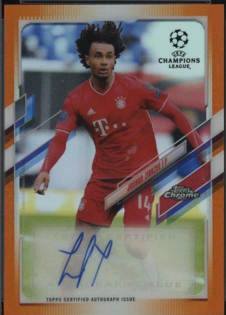 Joshua Zirkzee [Orange Refractor] #CA-JZ